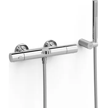 Vodovodní baterie TRES Vanová baterie OVER-WALL chrom 19017429