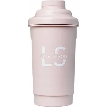 Shaker Šejkr Line Sport 600 ml růžový