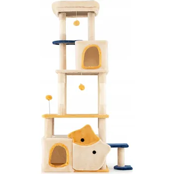 Vysoké škrabadlo pro kočky Costway 159 cm