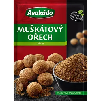 Koření CZ distribuce Avokádo Muškátový ořech mletý 5 x 10 g