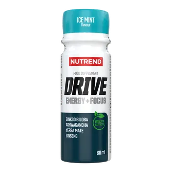 Energetický nápoj Nutrend Drive Energy+Focus 60 ml ice mint