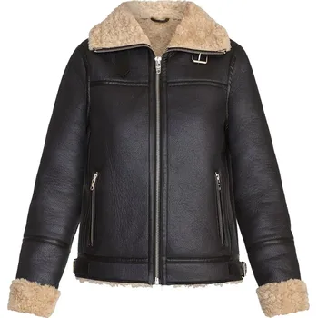 ROCKANDBLUE MIRANDA 65 cm - lehká dámská péřová bunda pravidelného střihu 40 hnědá L