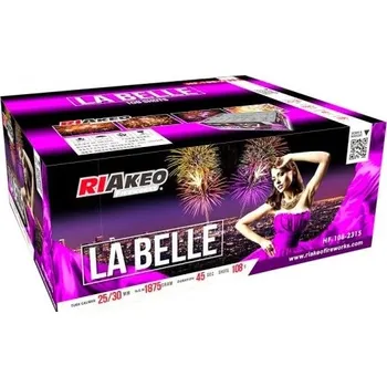 Zábavní pyrotechnika Ohňostroj LA BELLE 108 ran 25/30mm