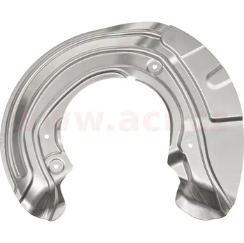 Brzdový kotouč Ochranný plech proti rozstřikování, brzdový kotouč VAN WEZEL 0633372