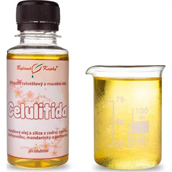 Bylinné kapky s.r.o. Celulitida - masážní olej celotělový 100ml