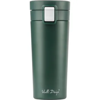 Zelený cestovní termohrnek Vialli Design Fuori, 400 ml ID_1372535