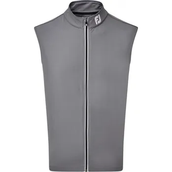 FootJoy Full Zip Knit Vest, Coal S