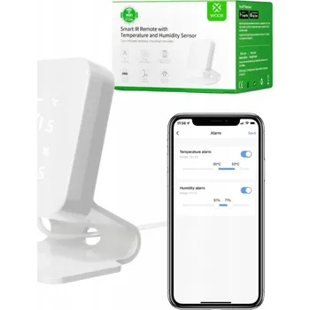 Zabezpečení domácnosti WOOX Pilot IR senzor teploty a vlhkosti WiFi