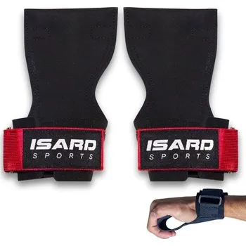 Fitness rukavice Sportovní rukojeti ISARD, odolné vzpěračské popruhy s protiskluzovou gumou a neoprenovým
