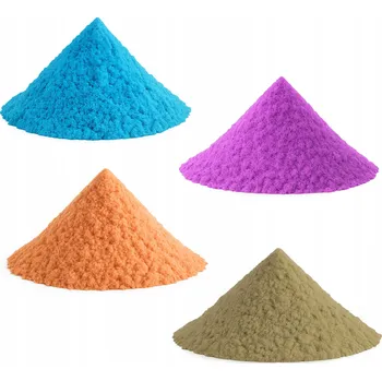 kinetický písek Kinetický písek Aga4Kids 4 barvy, 4 kg