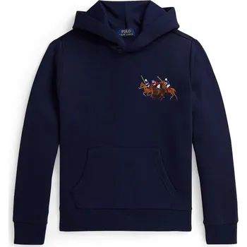 Chlapecká mikina Dětská mikina Polo Ralph Lauren 323A95741001 námořnická modř 59X, vel. 136-138