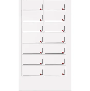 Speciální papír 28x SAMOLEPICÍ etikety univerzální samolepky na zavařeniny, sklenice a lahve