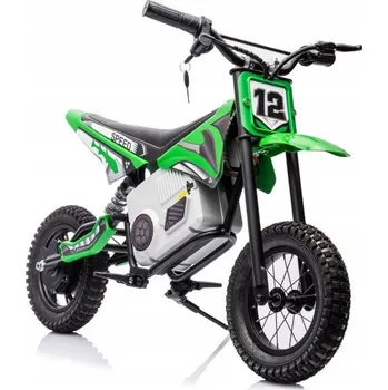 Dětské elektrovozidlo Koloběžka LEAN Toys zelená, nosnost do 80 kg