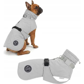Obleček pro psa Bunda pro středního psa Carinio ALPINE THERMO – Pohodlná a teplá, velikost M, 40 cm