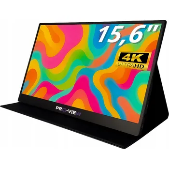 Monitor LED Monitor PRO-VIEW PM1560-4K 15,6" 3840 x 2160 px IPS / PLS