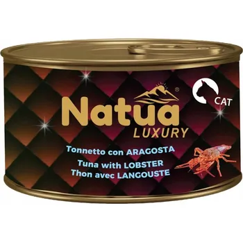 Krmivo pro kočku NATUA Kot Luxury Tuňák s humrem v aspiku konzerva 85g