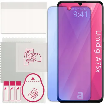 Pouzdro na mobilní telefon Sklo 9H pro Umidigi A75x, alternativa tvrzeného skla, flexibilní