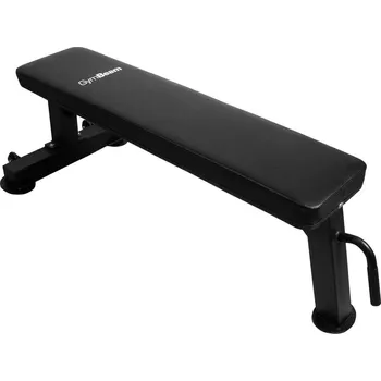 Posilovací lavice GymBeam 80524 rovná lavice černá