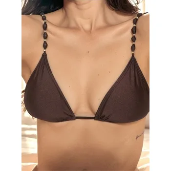 Dámská móda Sinsay - Dámské plavky horní díl - tmavě hnědá - 834CX-89X - 834CX-89X-M