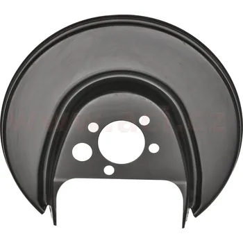 Brzdový kotouč Ochranný plech proti rozstřikování, brzdový kotouč VAN WEZEL 5817373