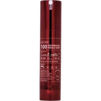 Pleťové sérum VT COSMETICS VT - RED BOOSTER REEDLE SHOT 100 - Intenzivní regenerační booster s Dragon’s Blood, CICA a Reedle technologiíi 50 ml