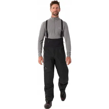 Pánské kalhoty ARCTERYX Pánské trekové kalhoty s laclem Alpha SV Bib, černé, m