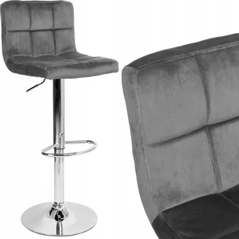 Barová židle Barová Židle grafit látka eHokery cm