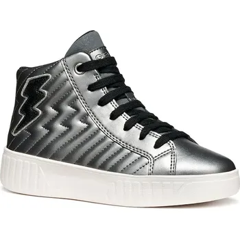 Dívčí obuv Dětské boty Geox MIKIROSHI J56DVE.000NF.36.39 stříbrná SLV, EUR 39