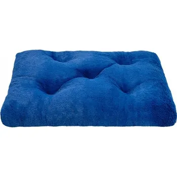 Pelíšek pro psa MIMIKO Pets Pelíšek Shaggy obdélníkový XL 85x65cm chrpově modrá