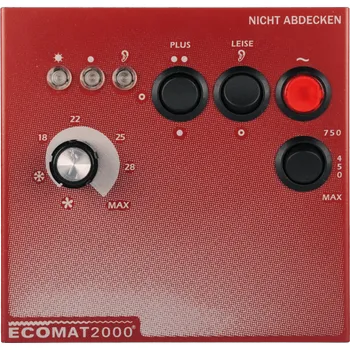 Topidlo Ecomat 200 Select, červená, 230 V