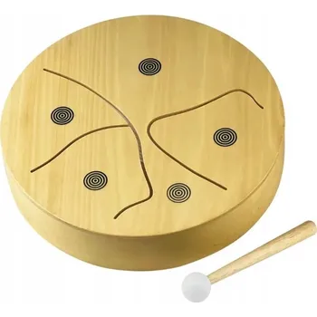 Dřevěná hračka AE19 Dětský dřevěný bubínek Egmont Toys