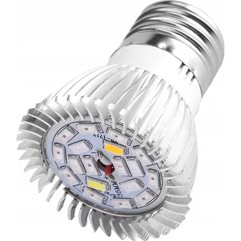 Žárovka LED ŽÁROVKA PRO RŮST ROSTLIN BÍLÁ FULL SPECTRUM