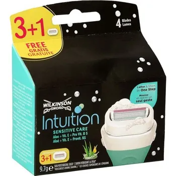 Wilkinson Intuition Sensitive Care žiletky, sada 4 náhradních dílů