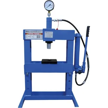 dílenský stroj Hydraulický dílenský lis 10 t, s manometrem - BGS 9790