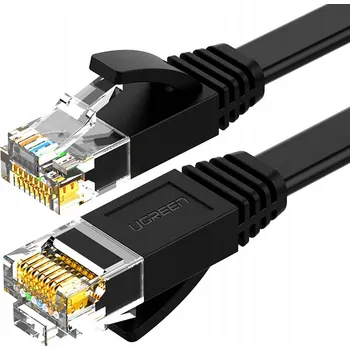 Síťový kabel Plochý síťový kabel UGREEN Ethernet Cat6 UTP 10 m