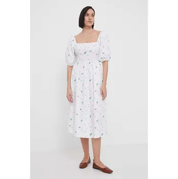 Dámské šaty Bavlněné šaty Barbour LDR0783 vícebarevná MLC, vel. 38