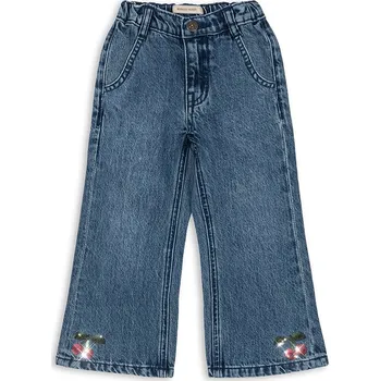 Rifle zvonové ELBA Denim Blue Konges Slojd velikost: 4 roky (98-104)