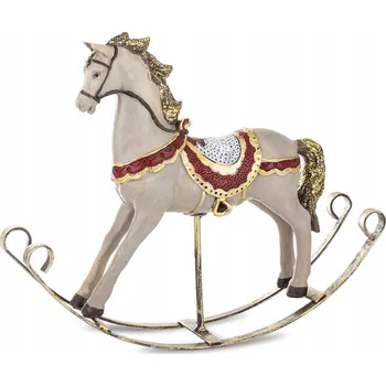 Obraz Houpací kůň Koník Figurka Sváteční Dekorace