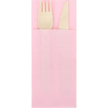 Obraz Restauracni ubrousky 32x38 cm růžové 50 kusů Lopi