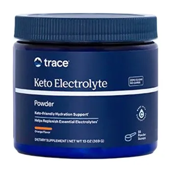 Nápoj pro sportovce Keto elektrolyty v prášku příchuť Pomeranč 369 g