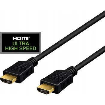 Video kabel HDMI 2.0 High-Speed kabel 4K Ultra HD 60 Hz HDR 18 Gbps Černý