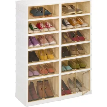 Šatní skříň PŘENOSNÁ BOTANICKÁ SKŘÍŇ DO OBÝVACÍHO POKOJE, STOHOVATELNÁ ÚLOŽNÁ SKŘÍŇ