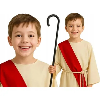 Karnevalový kostým KOSTÝM PŘEVLEK SVATÝ APOŠTOL PASTÝŘ JASEŁKA KARNEVALOVÝ PLES - 110-116