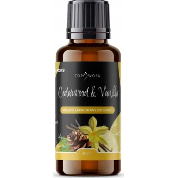Vonný olej Vonný olej TopWosk Cedarwood & Vanilla 50 ml 1 ks