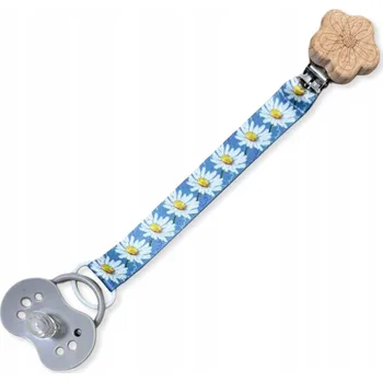 Klip na dudlík Dartomik žlutý