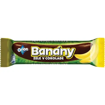 Čokoláda Výhodná cena Orion Banány v čokoládě 45 g