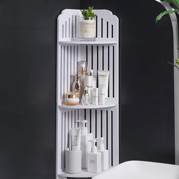 regál Rohový regál se 3 policemi