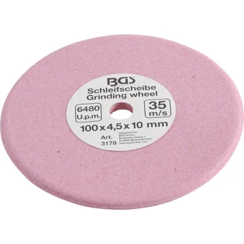 Brusný kotouč BGS Technic BGS 3178 Brusný kotouč 100 x 4,5 x 10 mm pro brusku pilových řetězů BGS