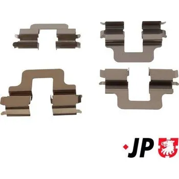 Brzdový systém Sada příslušenství, obložení kotoučové brzdy JP GROUP 1564004110