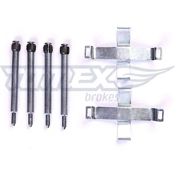 Přislušenství brzdového systému Sada příslušenství, obložení kotoučové brzdy TOMEX Brakes TX 43-32